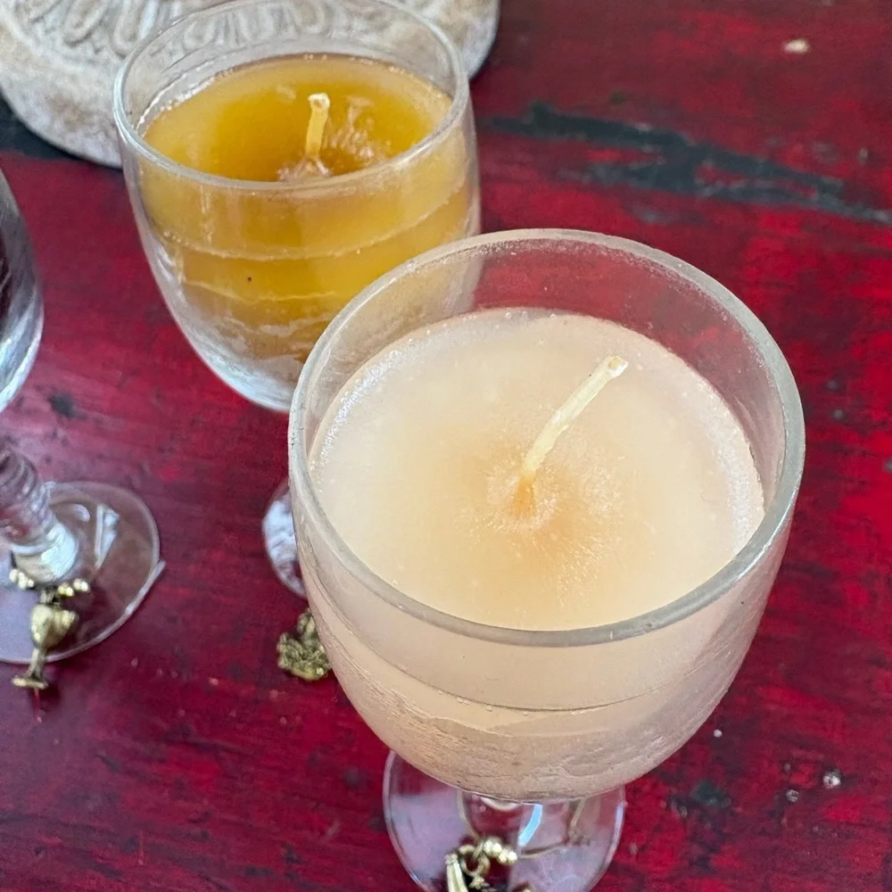 🍷Mini Wine Glass Candles